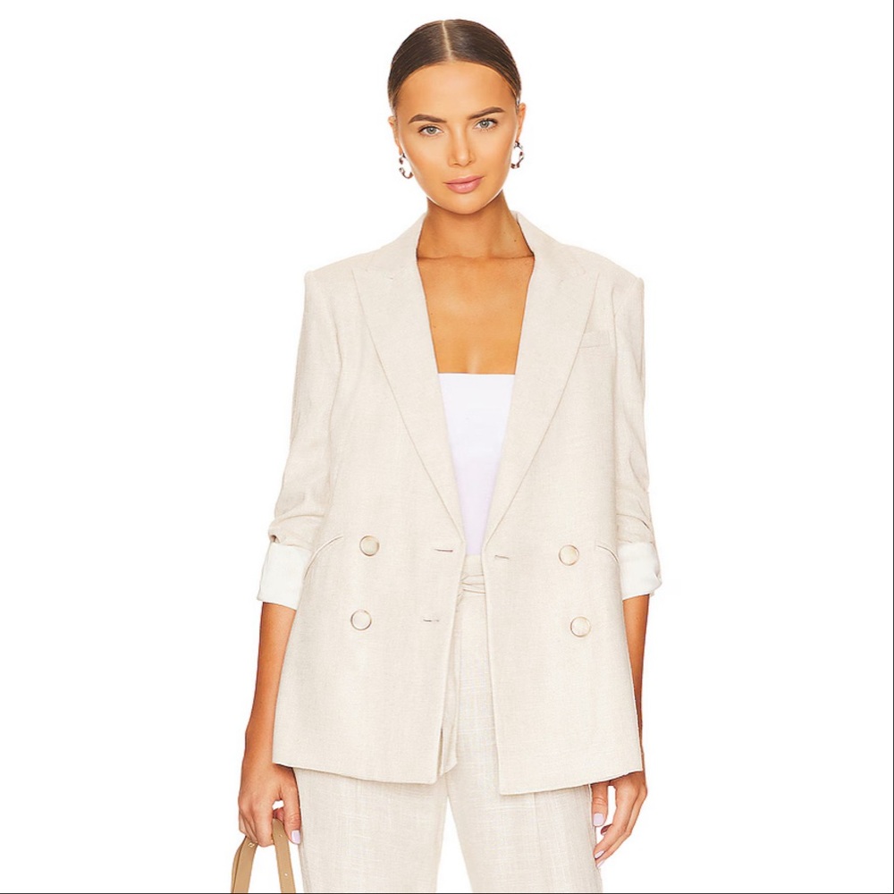 Veronica Beard Parineti Dickey Jacket in Silver